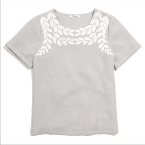 Madewell embroidered Tee